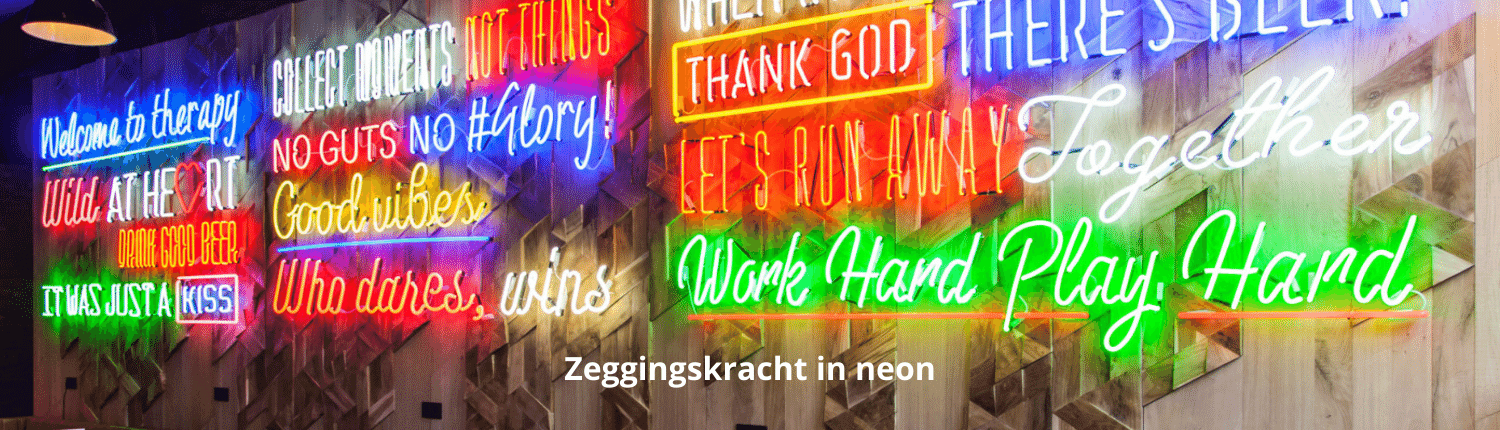 Neon lichtreclame het Taphuys - neon het moderne ambacht